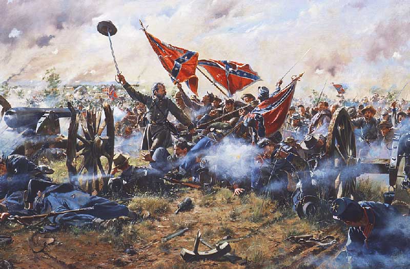 La bataille de Gettysburg | Site d'Histoire | Historyweb -5 la bataille de gettysburg LA BATAILLE DE GETTYSBURG bataille gettysburg historyweb 9