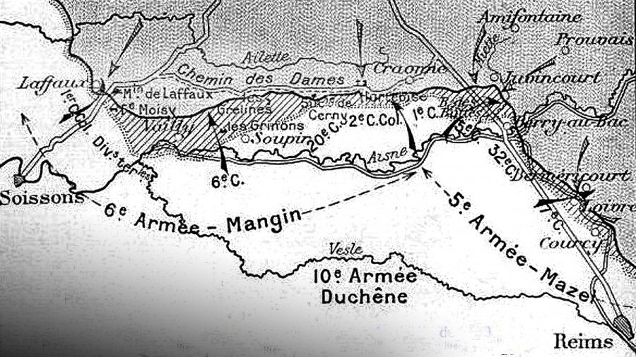 Bataille du Chemin des Dames | Site d'histoire | historyweb.fr