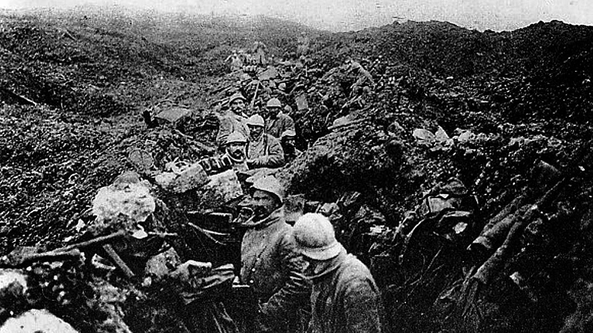 La bataille du chemin des Dames |Tranchée française | printemps 1917 | historyweb.fr