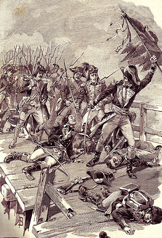 La bataille du pont d'Arcole | Les français à l'assaut du pont | Site de l'Histoire | Historyweb -3