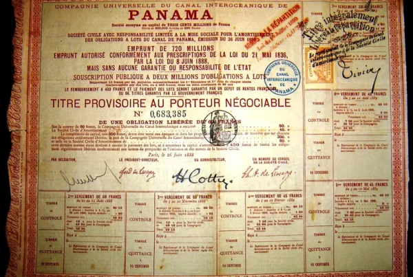 Le scandale de Panama | Le site d'Histoire | Historyweb