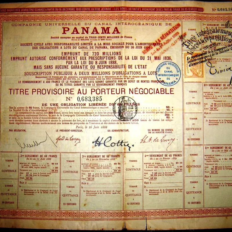 Le scandale de Panama | Le site d'Histoire | Historyweb